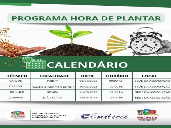 PROGRAMA HORA DE PLANTAR